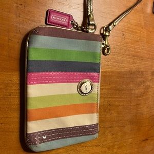 Authentic Coach Wristlet